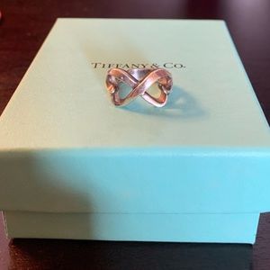 Tiffany & Co infinity heart ring